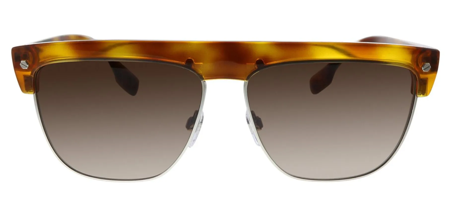 Burberry BE 4325 333013 Square Plastic Havana Sunglasses with Brown Gradient Lens sold by Gaffos
