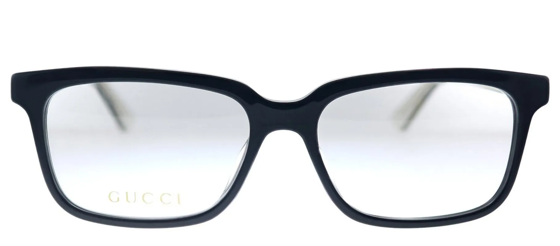 Gucci GG 0557OJ 003 Rectangle Acetate Black Eyeglasses with Demo Lens sold by Gaffos