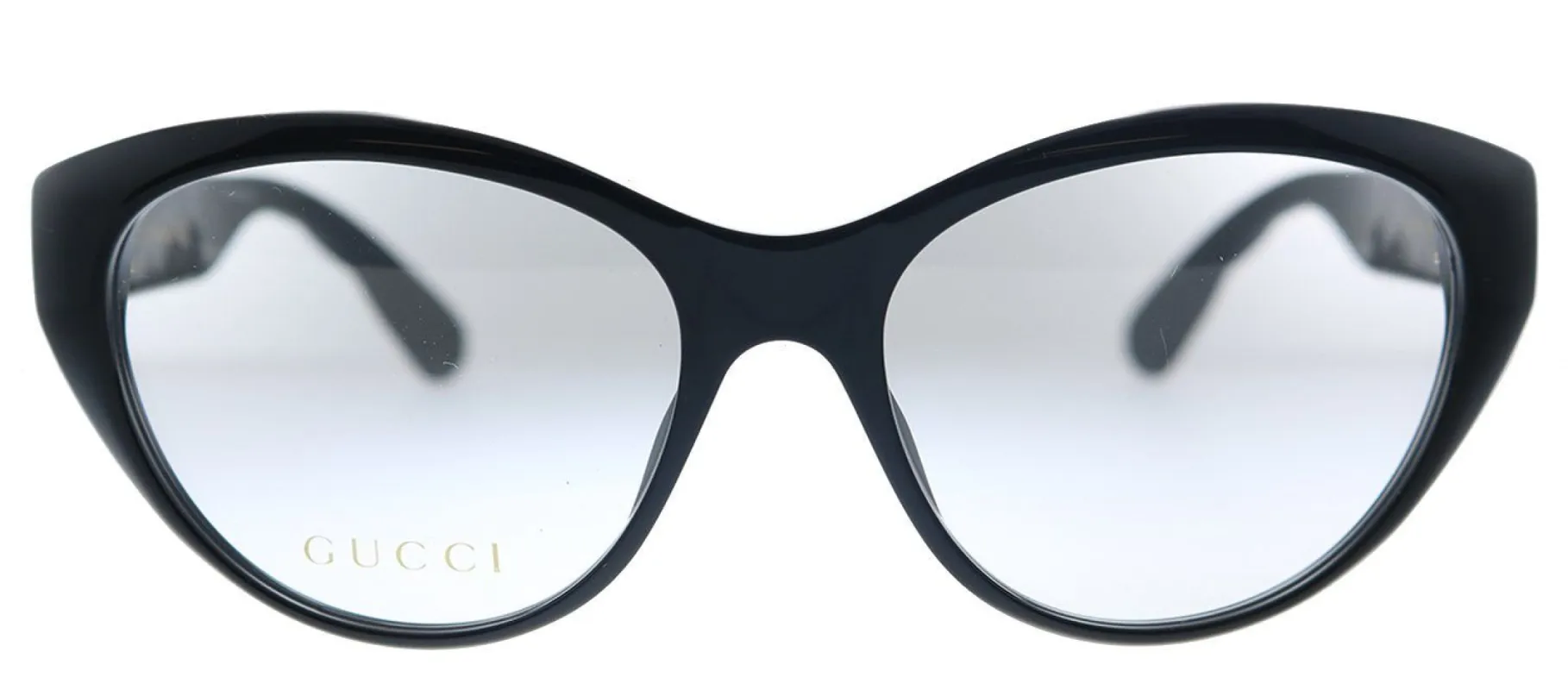 Gucci GG 0812O 001 Cat-Eye Acetate Black Eyeglasses with Demo Lens sold by Gaffos