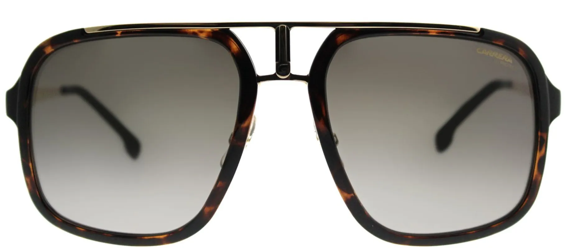 Carrera CA Carrera1004 2IK Aviator Plastic Tortoise/ Havana Sunglasses with Brown Gradient Lens sold by Gaffos