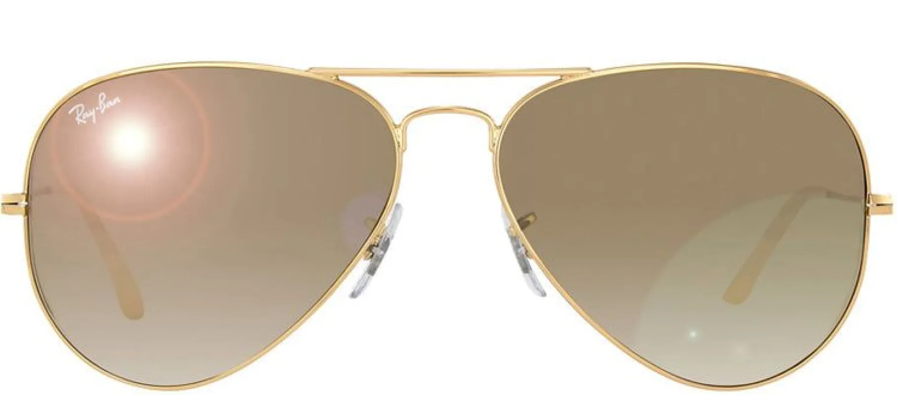 Ray-Ban Aviator Classic RB 3025 001/3K Aviator Metal Gold Sunglasses with Brown Lens sold by Gaffos