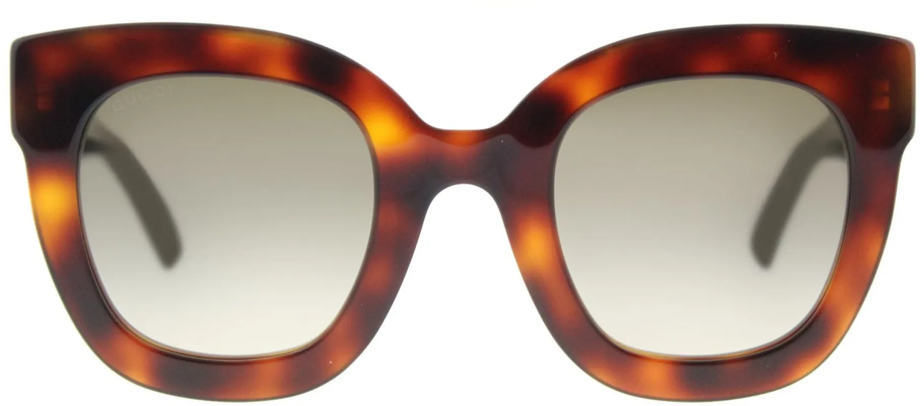 Gucci GG 0208S 003 Fashion Acetate Brown Sunglasses with Brown Gradient Lens sold by Gaffos