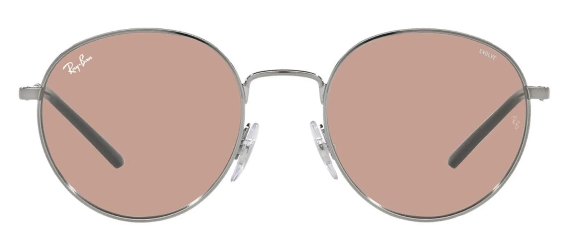 Ray-Ban RB 3681 9227Q4 Phantos Metal Gunmetal Sunglasses with Brown Photochromic Lens sold by Gaffos