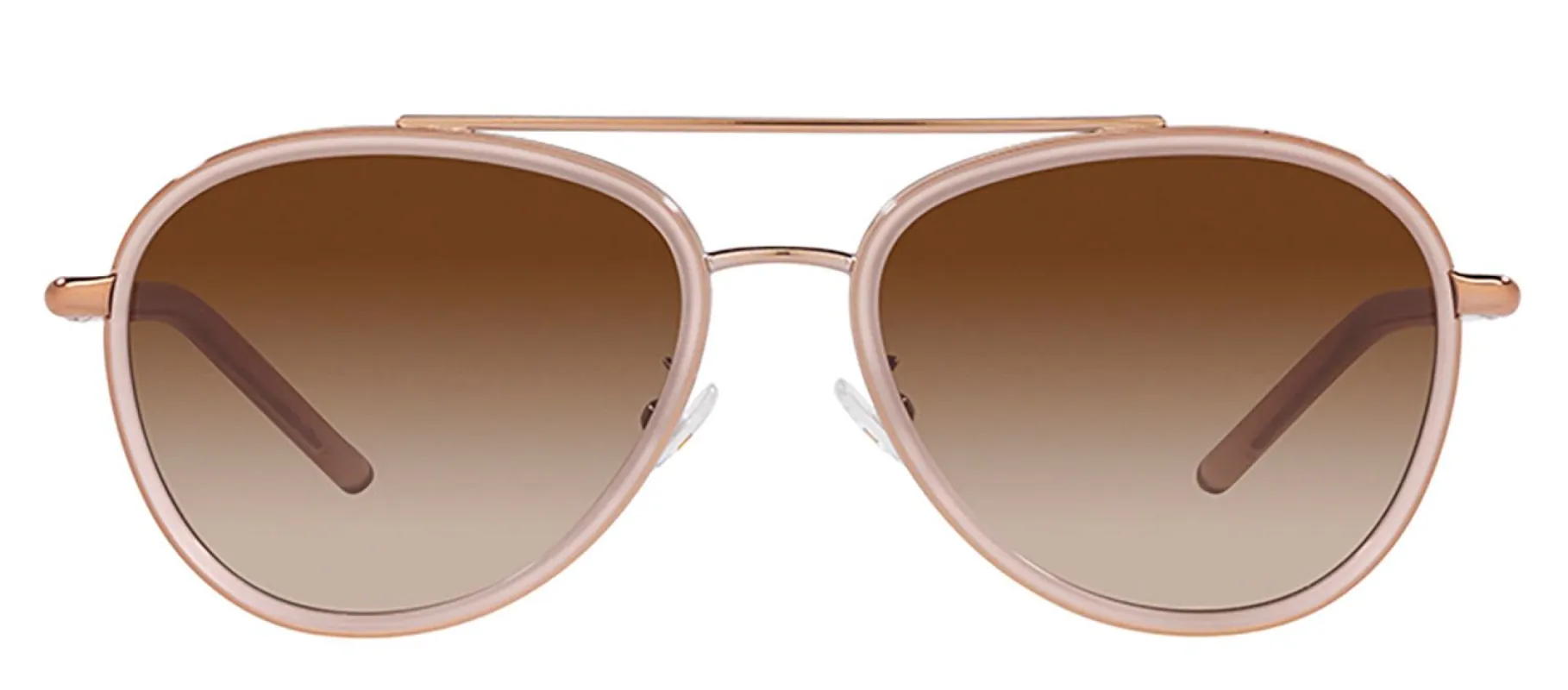 Tory Burch TY 6089 332313 Pilot Plastic Rose Gold Sunglasses with Brown Gradient Lens sold by Gaffos