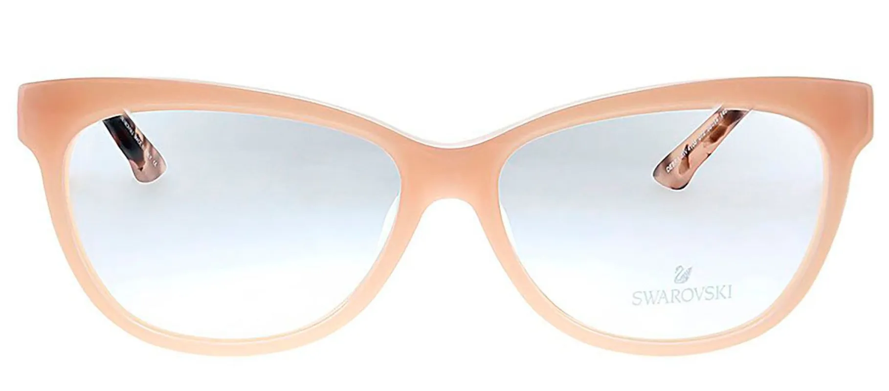 Swarovski SK 4106 072 Square Plastic Pink Eyeglasses with Logo Stamped Demo Lenses sold by Gaffos