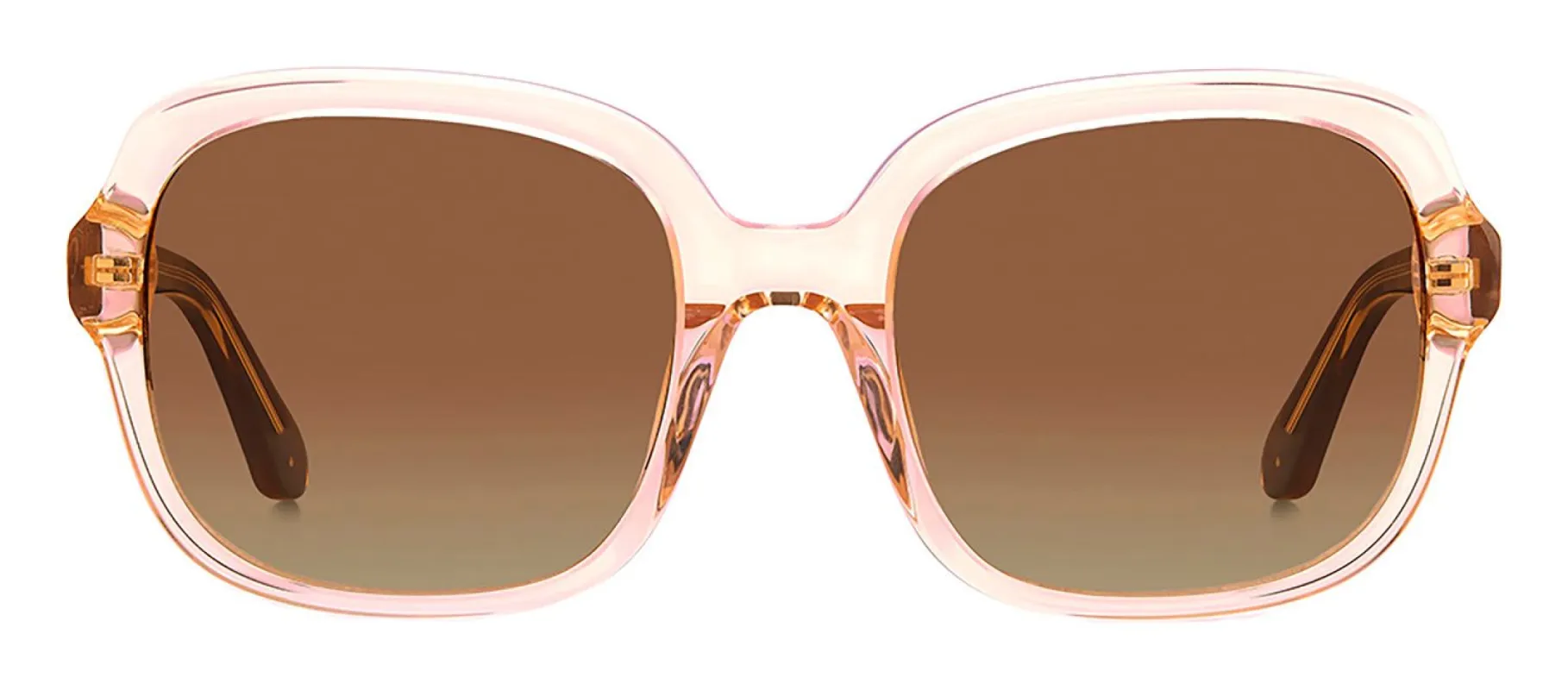 Kate Spade KS Babbette/G/S 35J Square Plastic Pink Sunglasses with Brown Gradient Lens sold by Gaffos