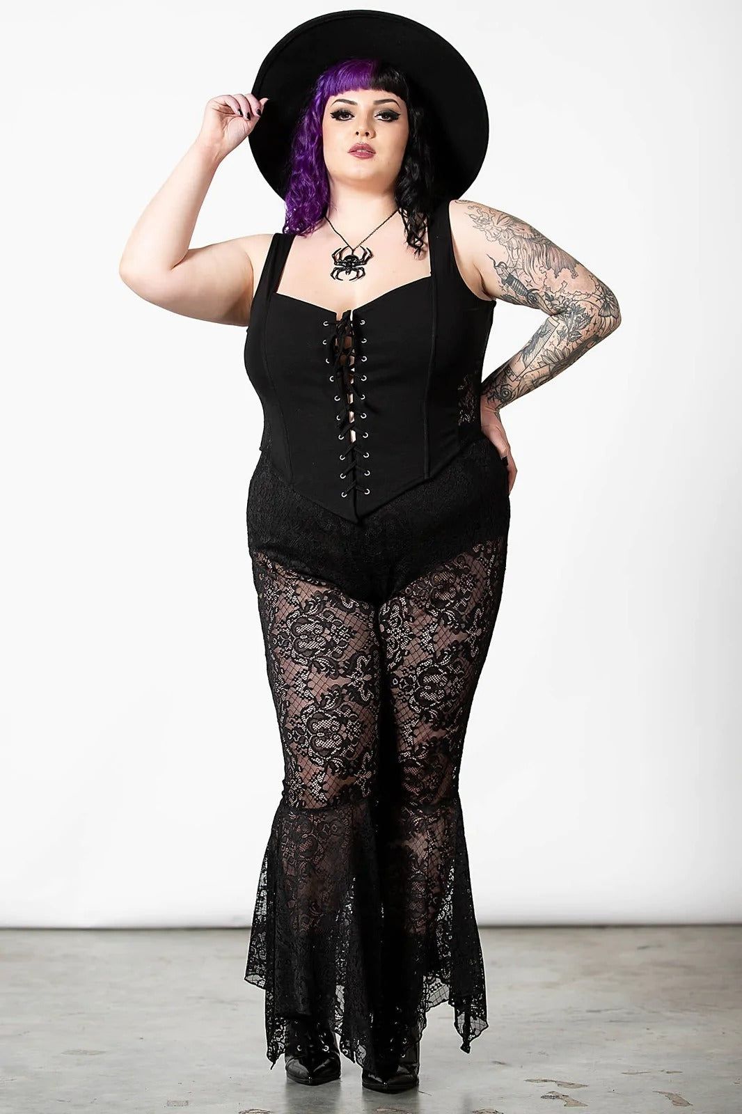 Spectral Lure Bell Bottoms sold by Vampire Freaks product image thumbnail 5