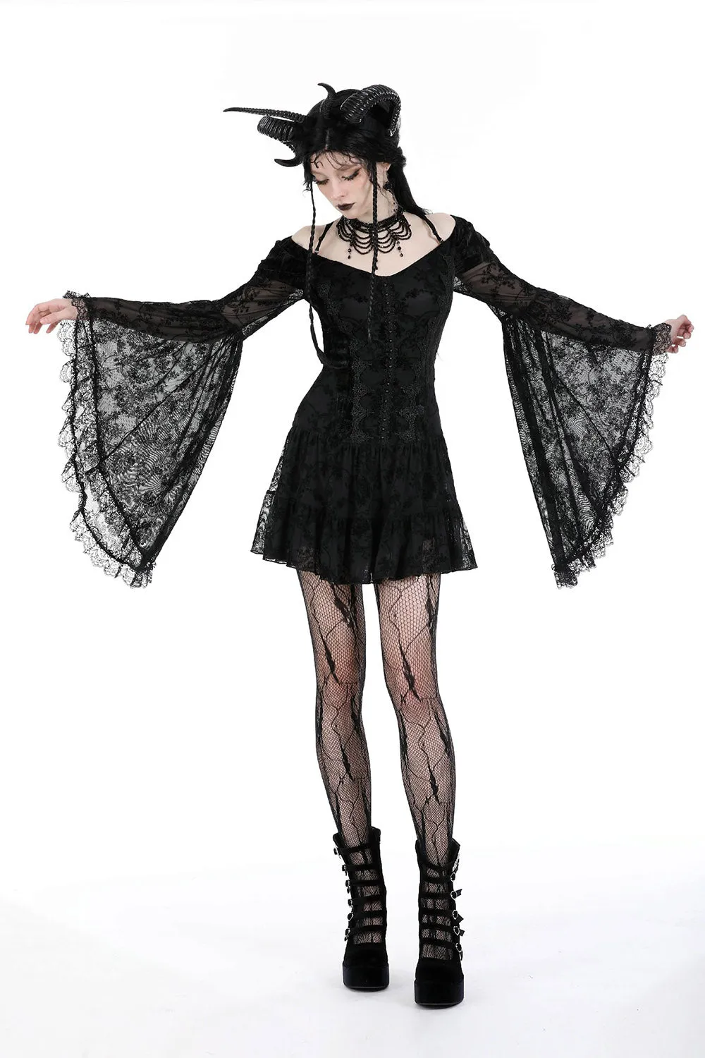 Summertime Sadness Lace Dress sold by Vampire Freaks product image thumbnail 4