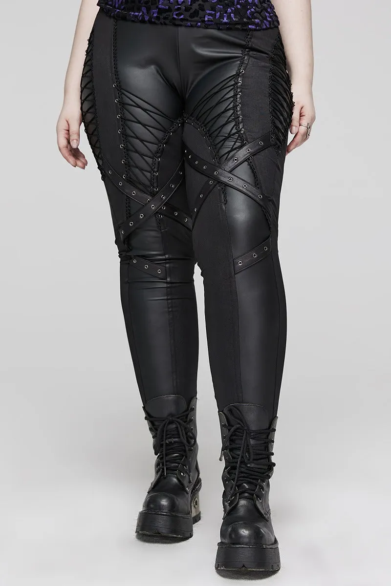 Something Wicked High Waisted Leggings sold by Vampire Freaks product image thumbnail 5