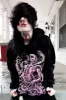 Gore Fiend Hoodie [PINK] [Zipper or Pullover] sold by Vampire Freaks