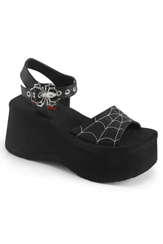 Creepy Crawly Platform Sandals [Funn-10] sold by Vampire Freaks