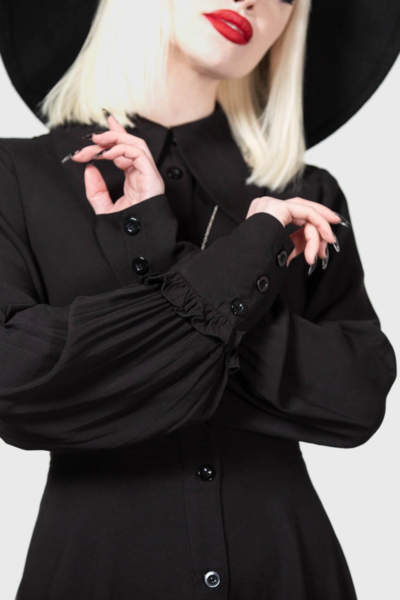 Kimaris Long Sleeve Dress sold by Vampire Freaks product image thumbnail 2