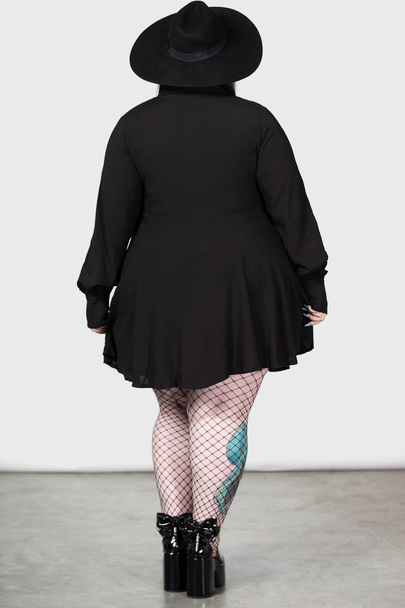 Kimaris Long Sleeve Dress sold by Vampire Freaks product image thumbnail 7