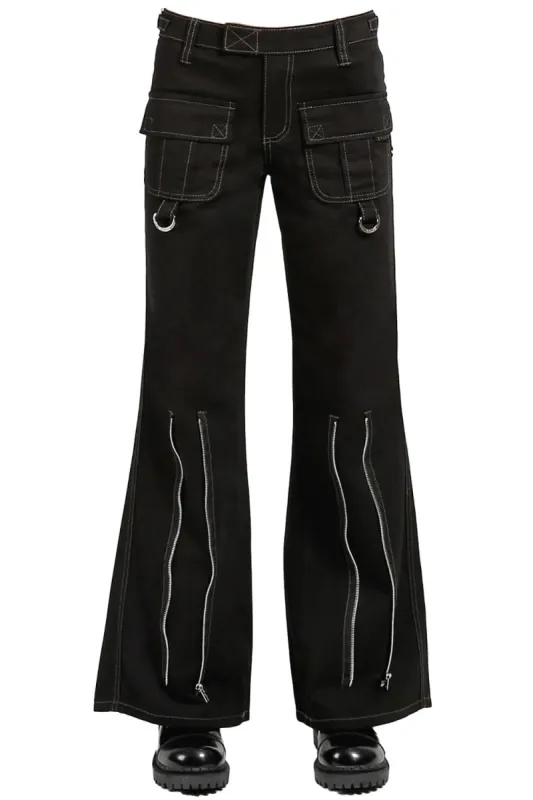 Tripp NYC Peace Cargo Pants [BLACK] sold by Vampire Freaks