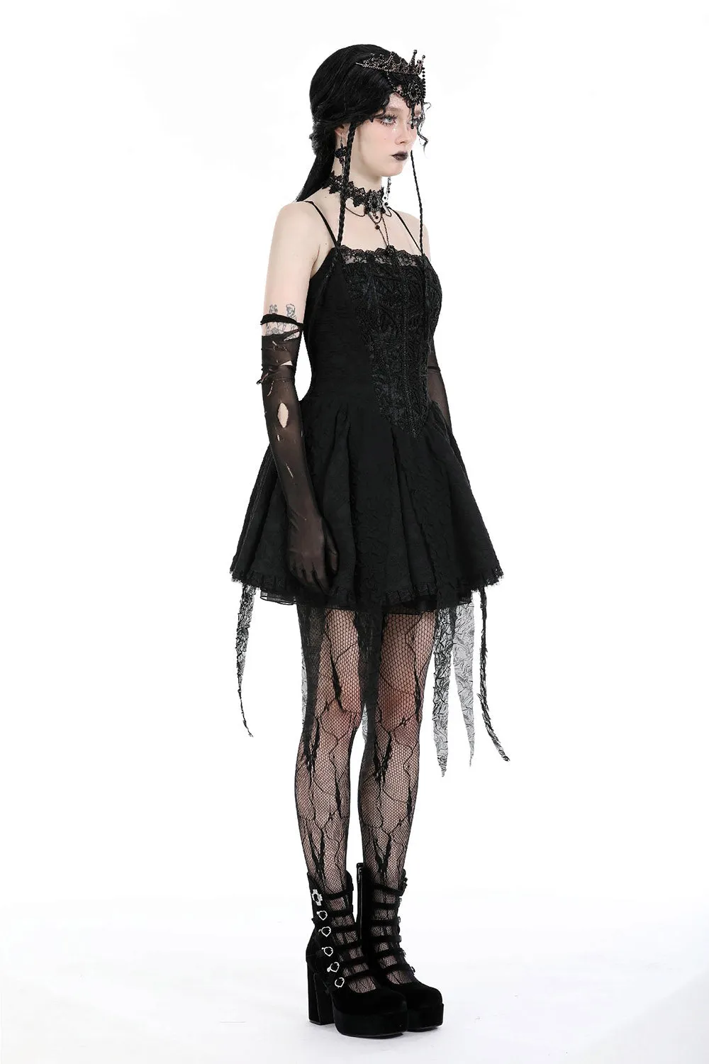 Grimm Witch Mini Dress sold by Vampire Freaks product image thumbnail 4