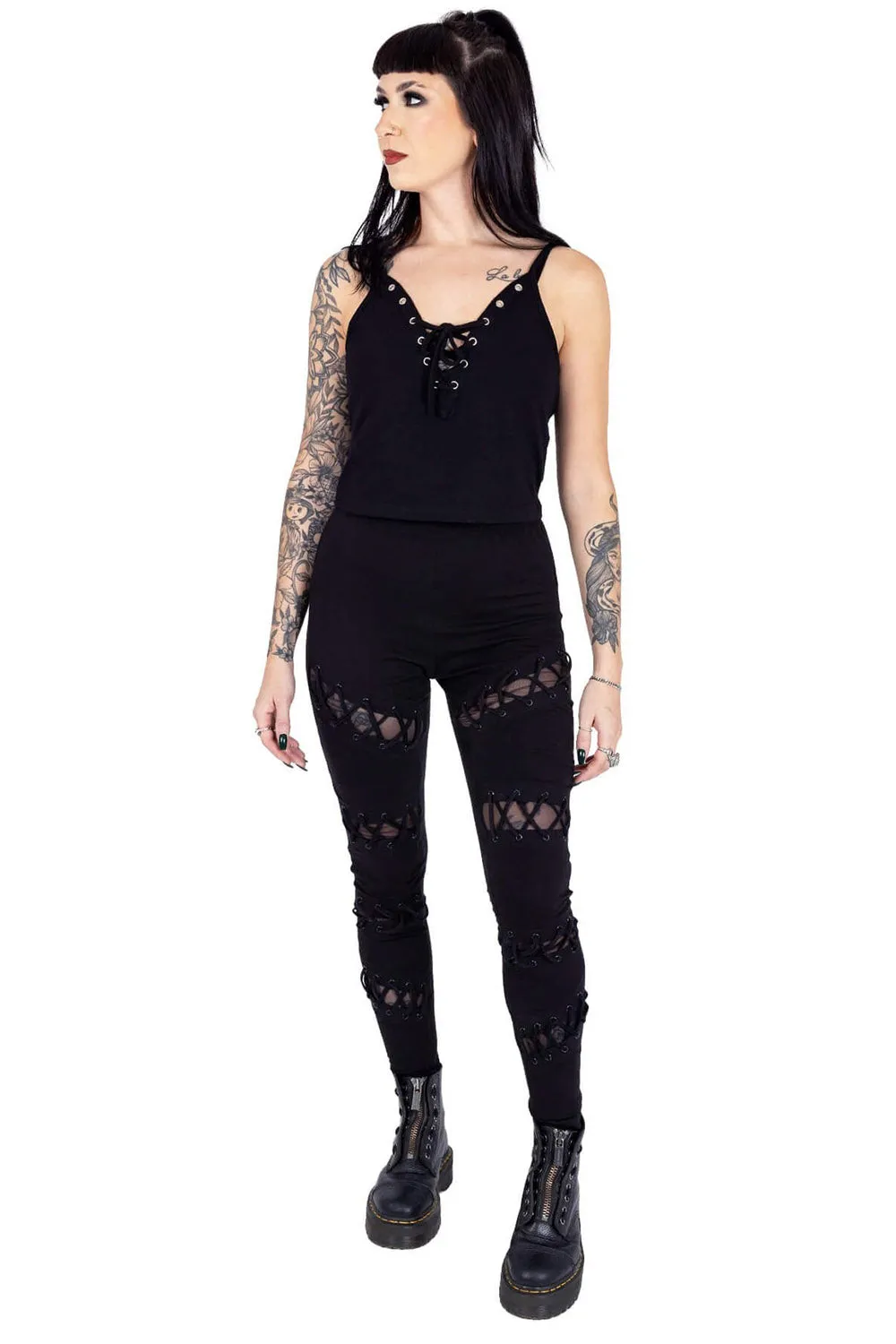 Calais Leggings sold by Vampire Freaks product image thumbnail 3