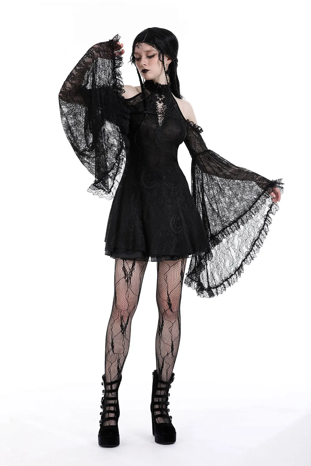 Bell Witch Mini Dress sold by Vampire Freaks product image thumbnail 4