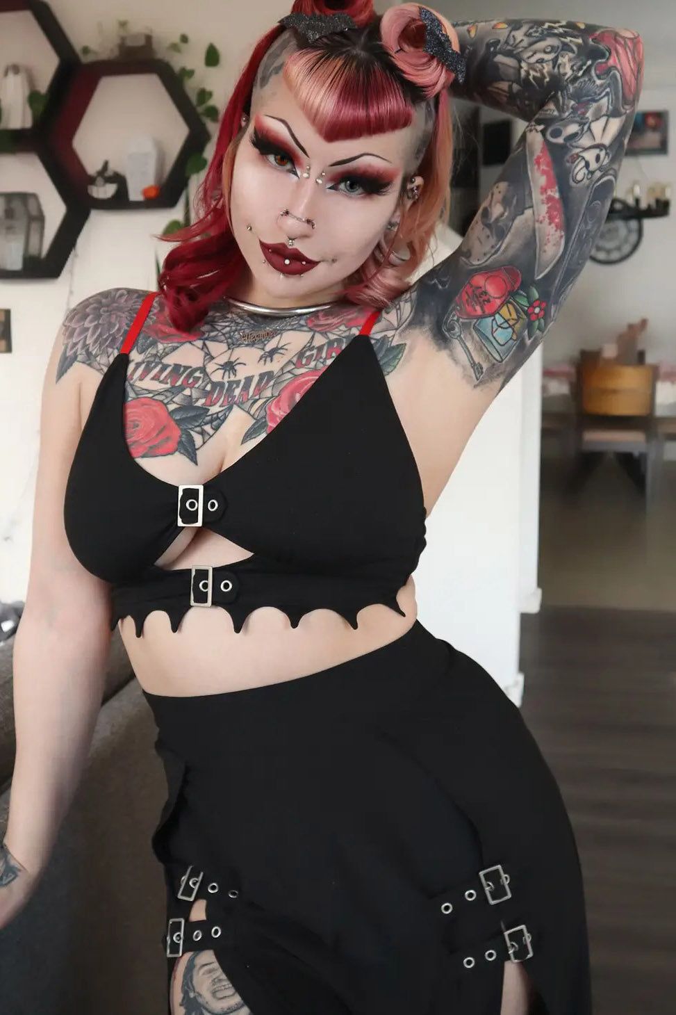 Blood Lust Bralette sold by Vampire Freaks product image thumbnail 3