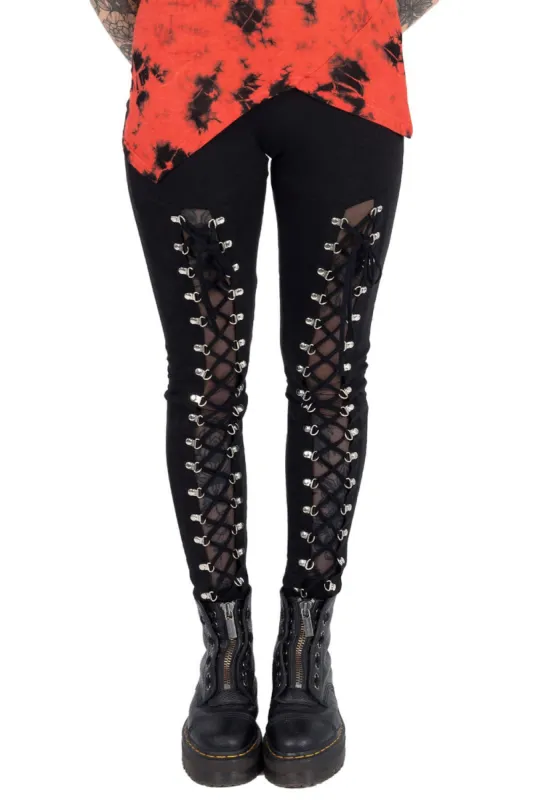 Giada Leggings [BLACK] sold by Vampire Freaks