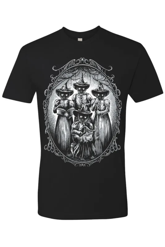 Black Cat Coven T-shirt sold by Vampire Freaks