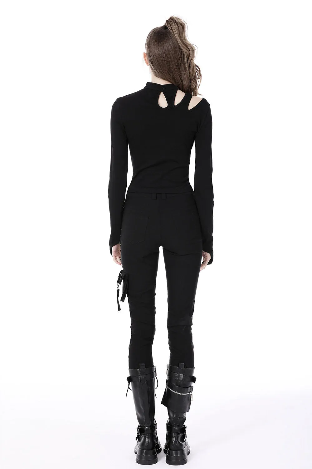 Hallowed Be Thy Name Hollow Out Top sold by Vampire Freaks product image thumbnail 5