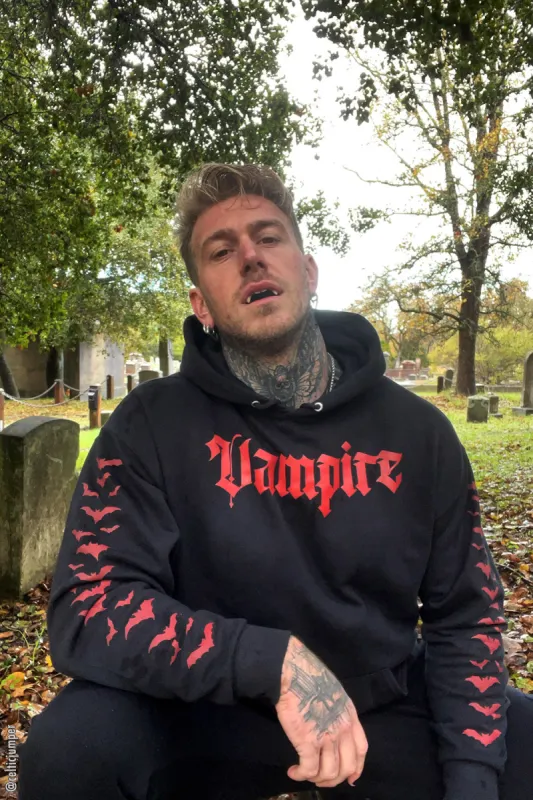 I'm a Vampire Hoodie [Zipper or Pullover] sold by Vampire Freaks