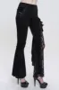 Velvet Vampire Goth Lace Flare Pants sold by Vampire Freaks