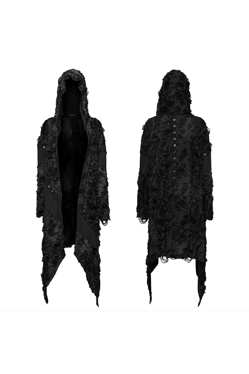 Black Apocalypse Ripped Cardigan sold by Vampire Freaks product image thumbnail 5