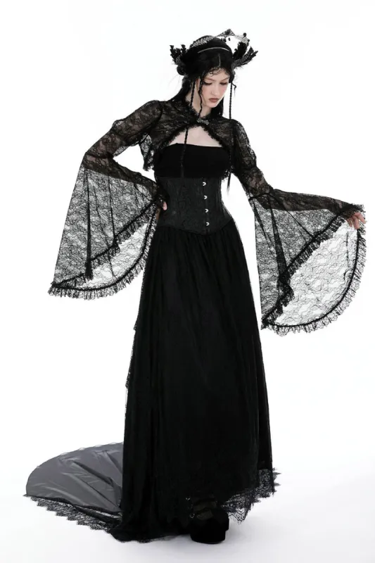 Vampiren Gothic Lace Shrug sold by Vampire Freaks