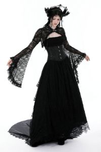Vampiren Lace Shrug sold by Vampire Freaks