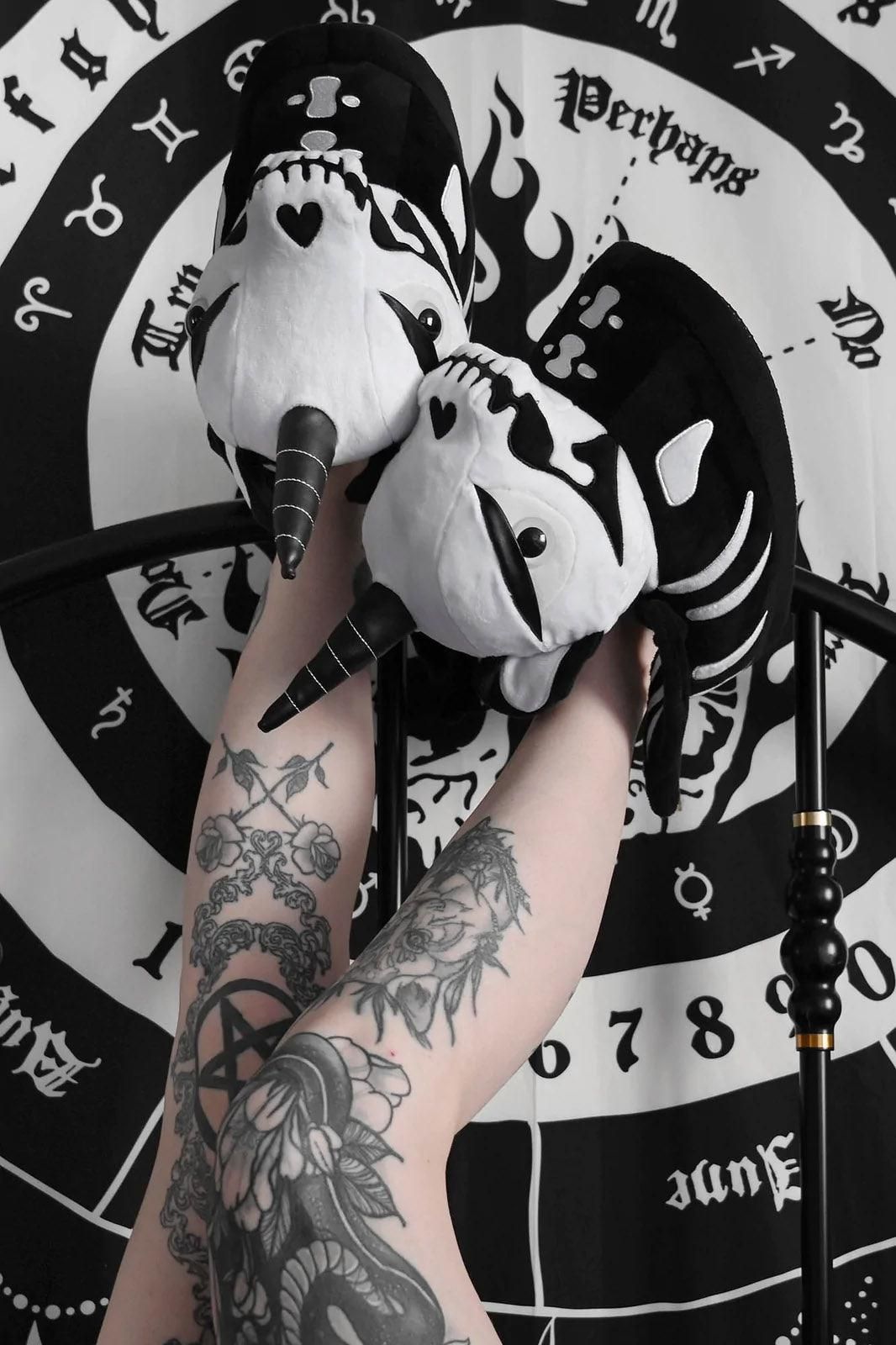 Bone Myth Slippers sold by Vampire Freaks