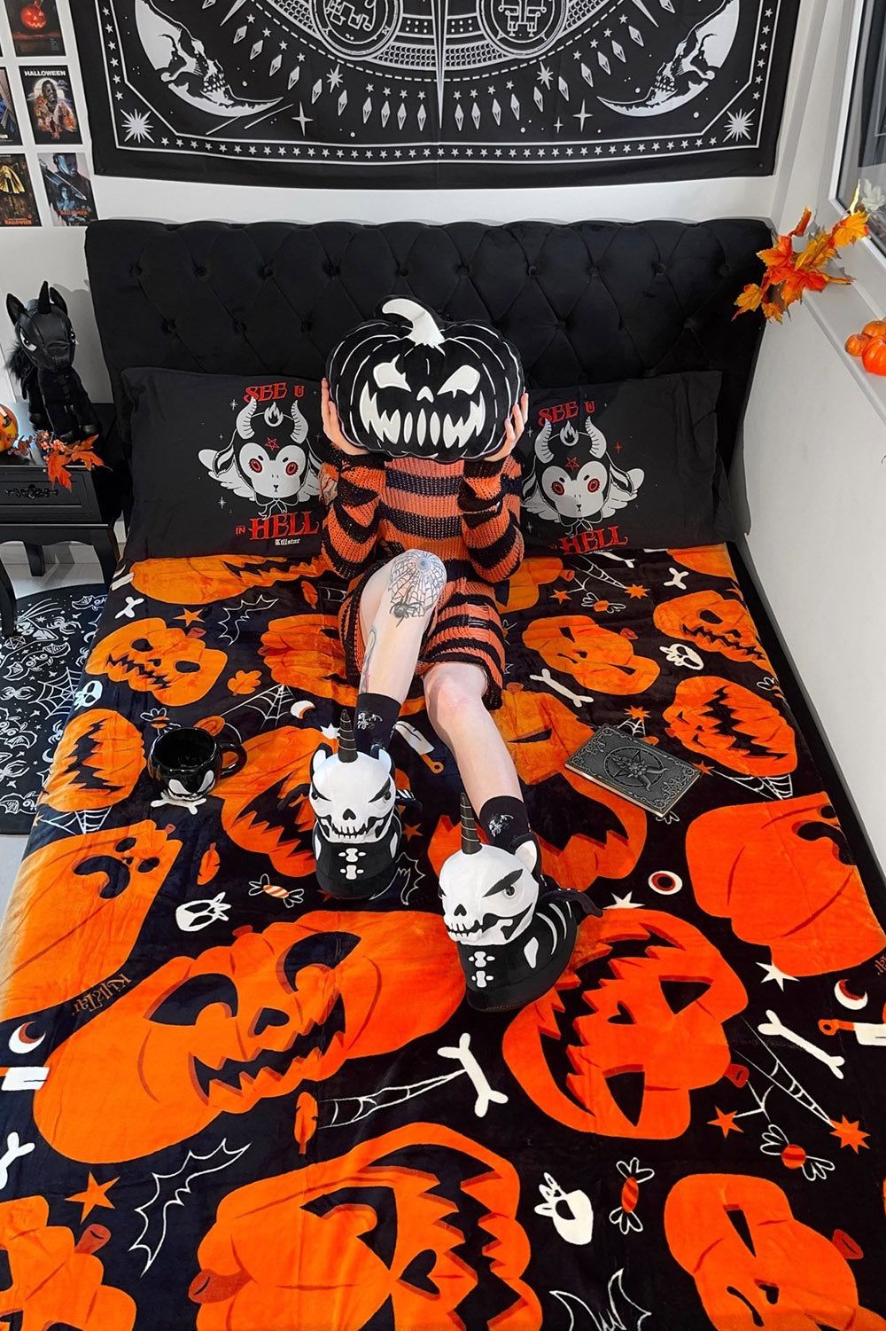 Bone Myth Slippers sold by Vampire Freaks product image thumbnail 4