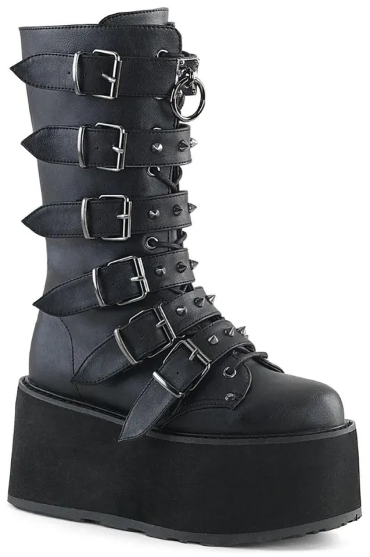 Buckled Bondage Boots [DAMNED-225] sold by Vampire Freaks
