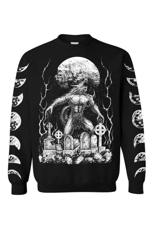 Howl at the Moon Werewolf Sweatshirt sold by Vampire Freaks