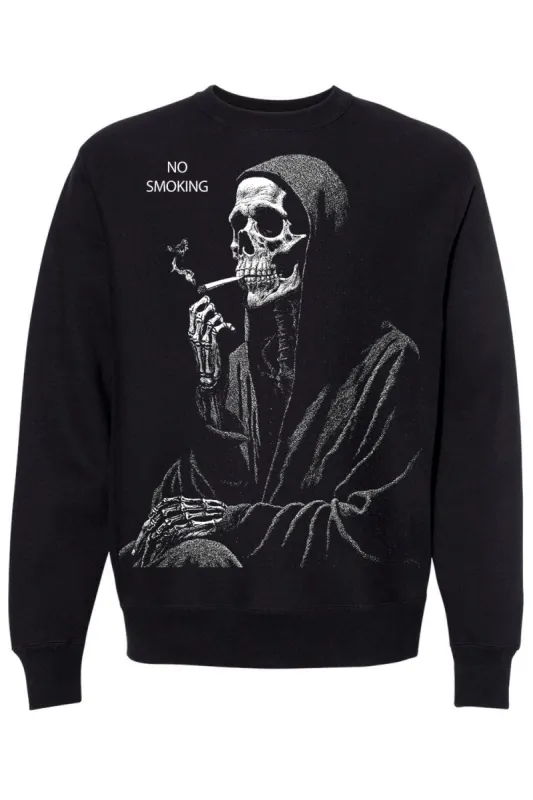 No Smoking Sweatshirt sold by Vampire Freaks