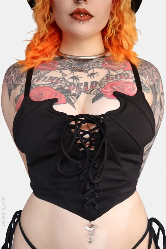 Blair Bikini Corset sold by Vampire Freaks