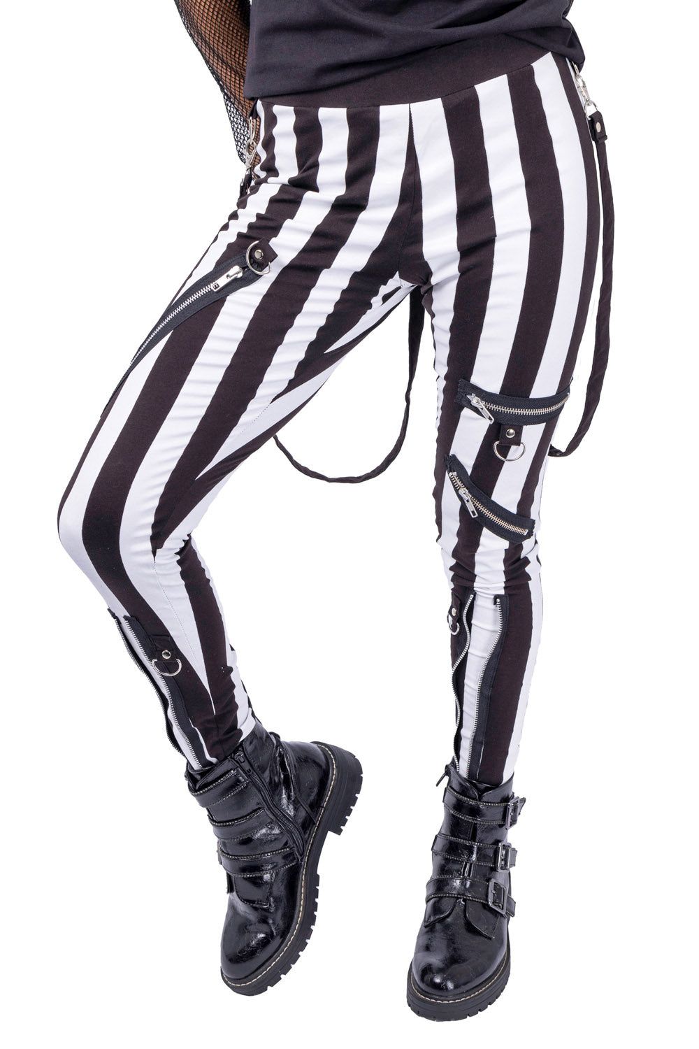 Ghosted Leggings sold by Vampire Freaks product image thumbnail 3