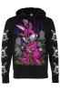 Zombunny Hoodie [Zipper or Pullover] [CREEPY COLOR VERSION] sold by Vampire Freaks