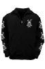 Zombunny Hoodie [Zipper or Pullover] [CREEPY COLOR VERSION] sold by Vampire Freaks