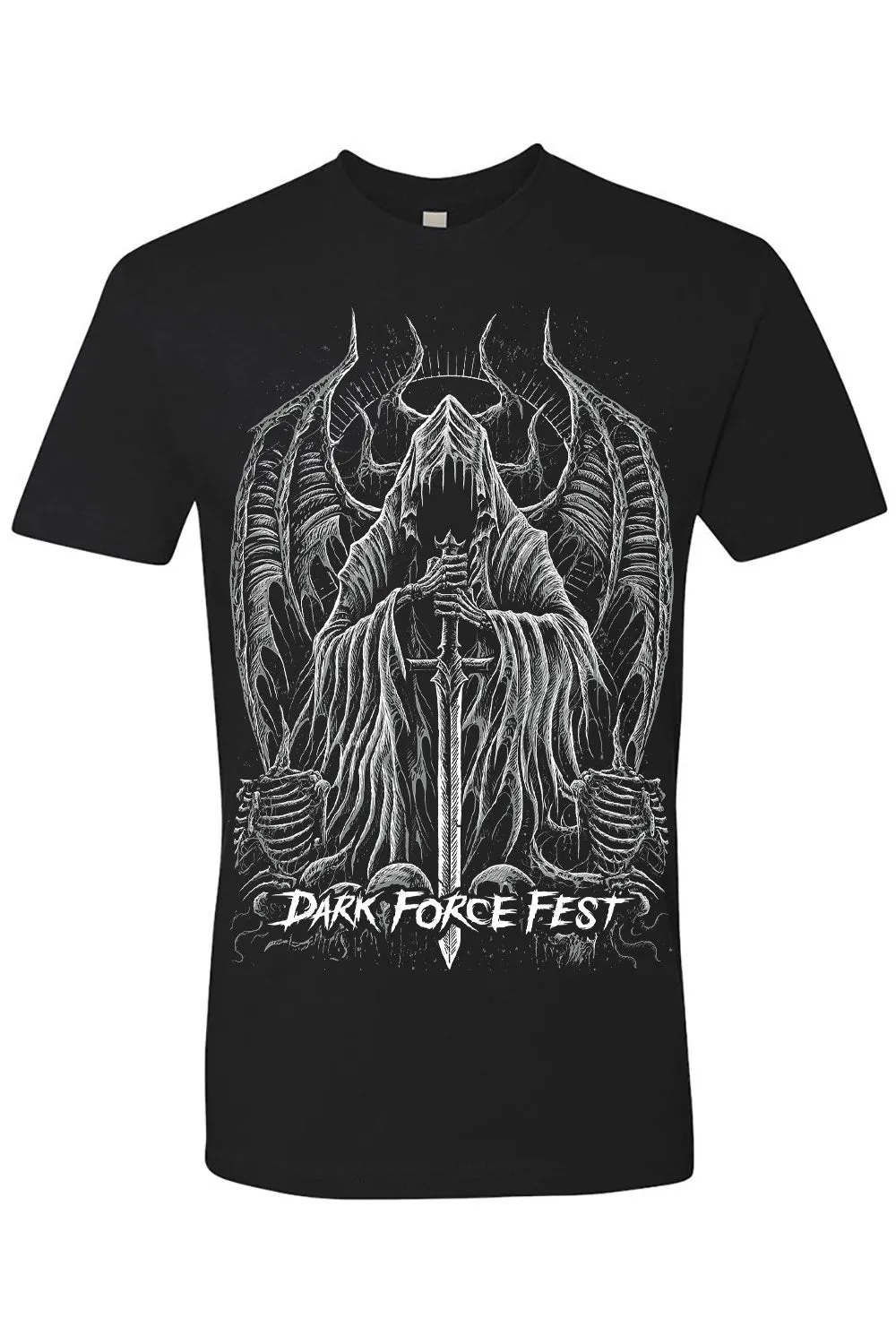 Dark Force Fest 2024 T-shirt sold by Vampire Freaks