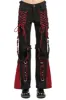 Tripp NYC Bo Peep Dark Street Pants [BLACK/RED] sold by Vampire Freaks