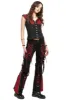 Tripp NYC Bo Peep Dark Street Pants [BLACK/RED] sold by Vampire Freaks
