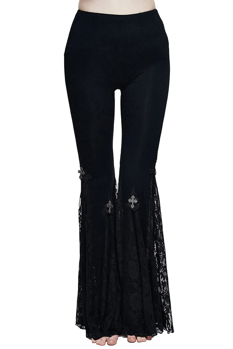 Vampiren Gothic Bell Bottoms sold by Vampire Freaks product image thumbnail 4