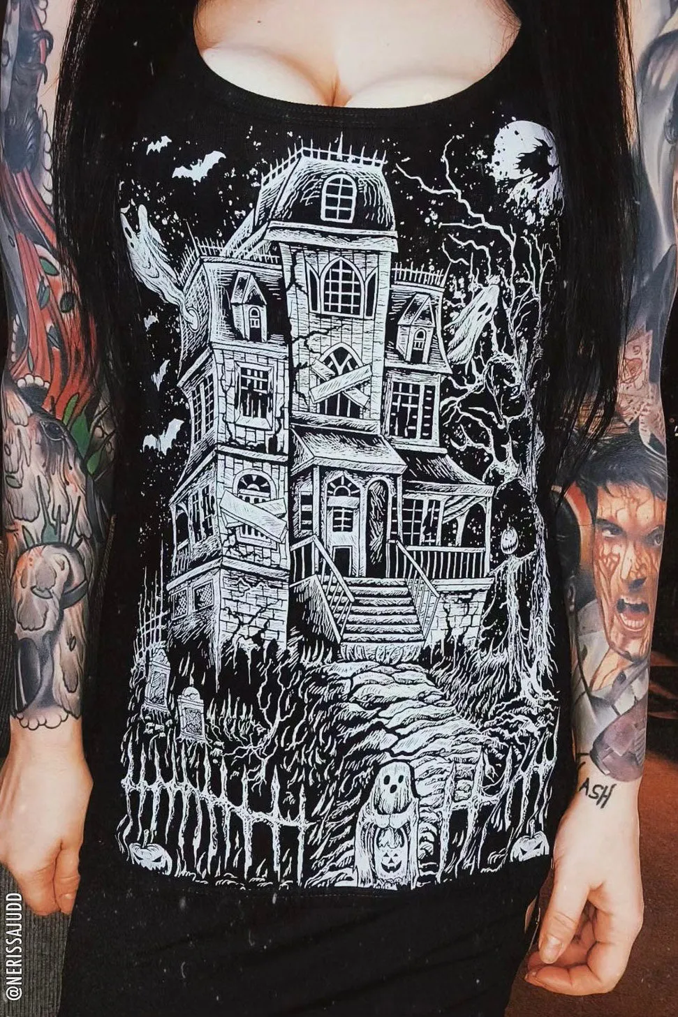 Haunted Mansion T-shirt sold by Vampire Freaks