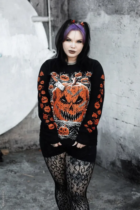 Possessed Pumpkin Patch Tee [Multiple Styles Available] sold by Vampire Freaks