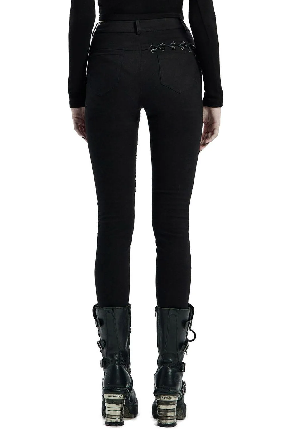 Blood Dark Denim Pants sold by Vampire Freaks product image thumbnail 4