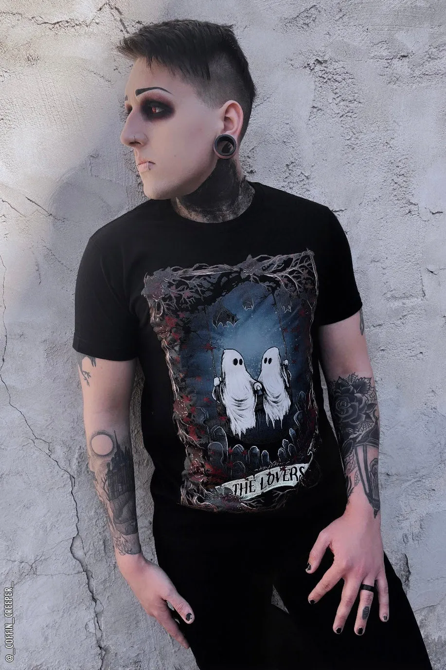 Ghost Love T-shirt sold by Vampire Freaks product image thumbnail 2