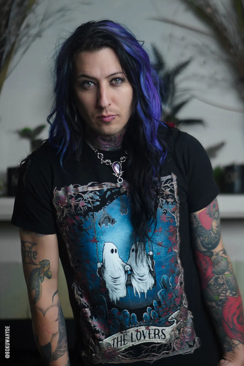 Ghost Love T-shirt sold by Vampire Freaks product image thumbnail 3