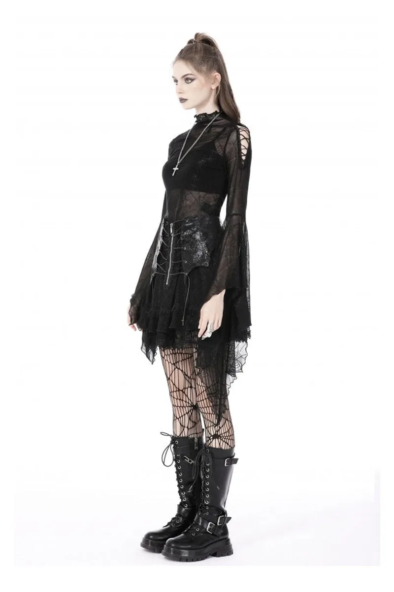 Spiderling Mesh Top sold by Vampire Freaks product image thumbnail 4