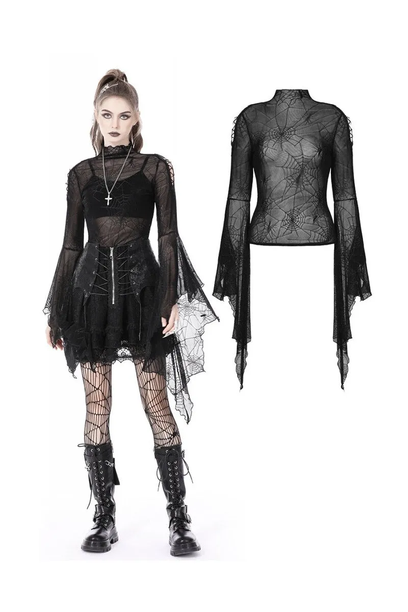 Spiderling Mesh Top sold by Vampire Freaks